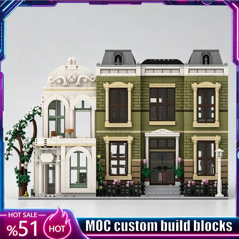 Spa Wellness Center - 3213 Peças Modelo de Construção MOC
