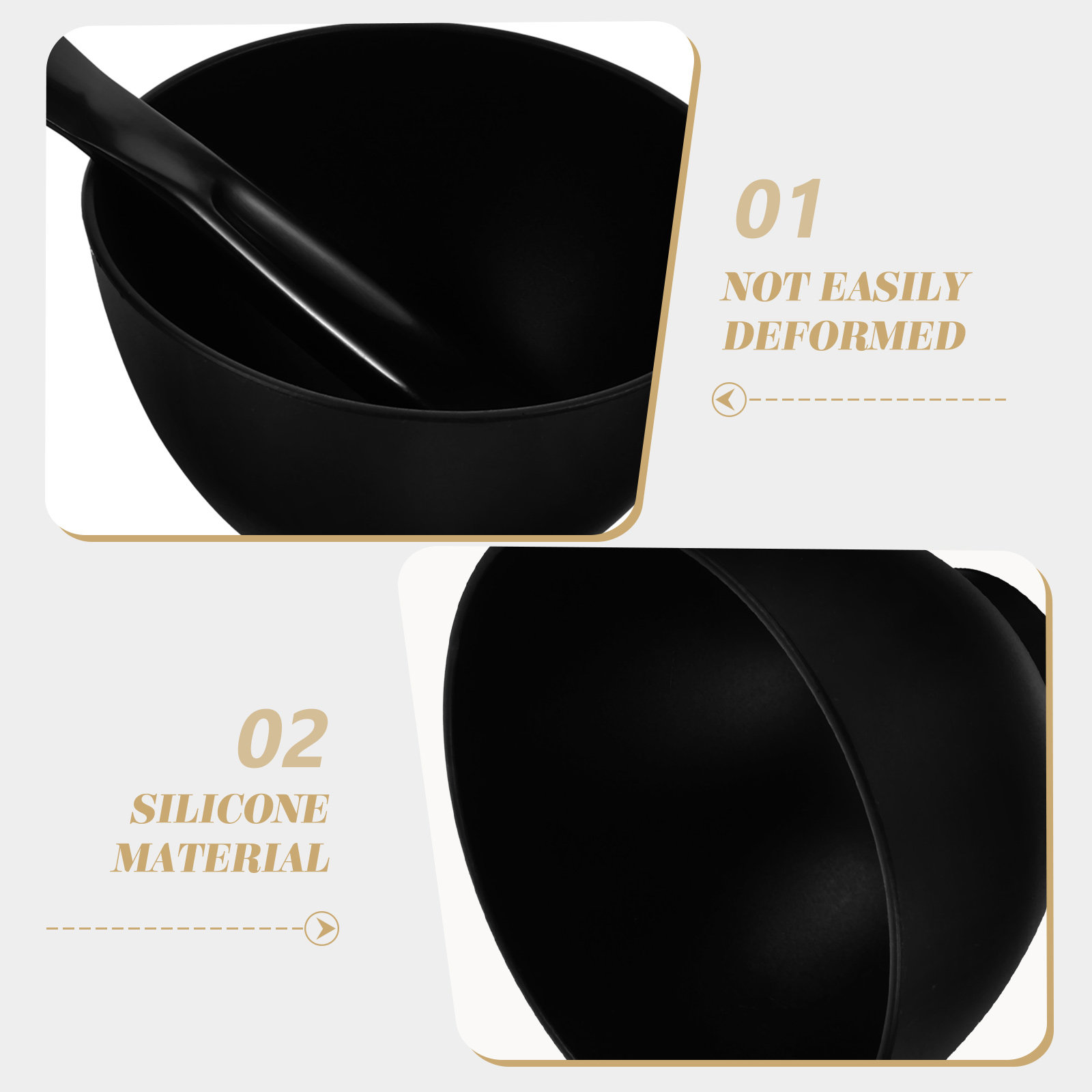 Face Mask Silicone - Kit de Tigela de Silicone para