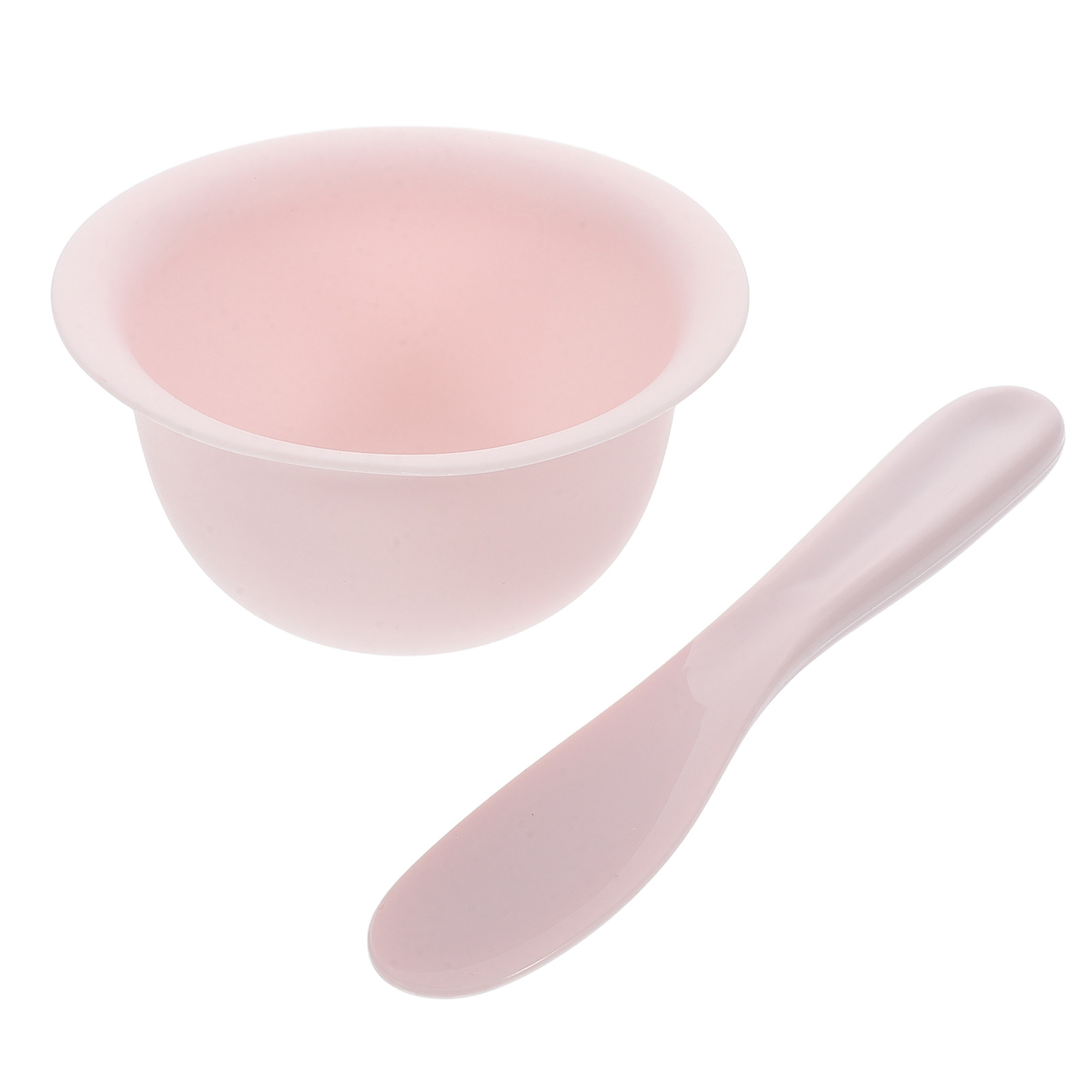 Face Mask Silicone - Conjunto de Tigela e Espátula de