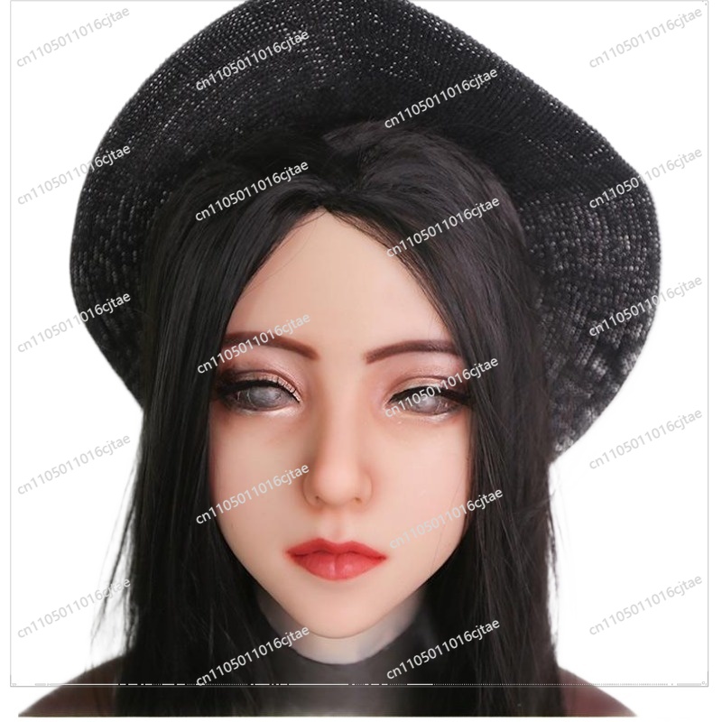Face Mask Silicone - Máscara adulto rosto cheio silicone chapelaria