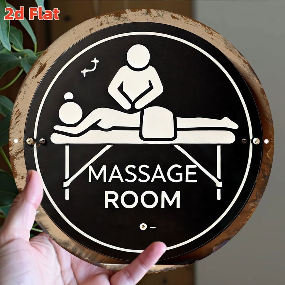 Spa Wellness Center - 2D plano, impressão de alta definição,