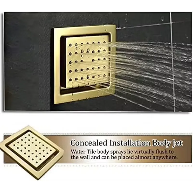 Conjunto de Chuveiro LED Intel - Spa & Wellness Komplex Bristol Royal * * * * avaliação e preço