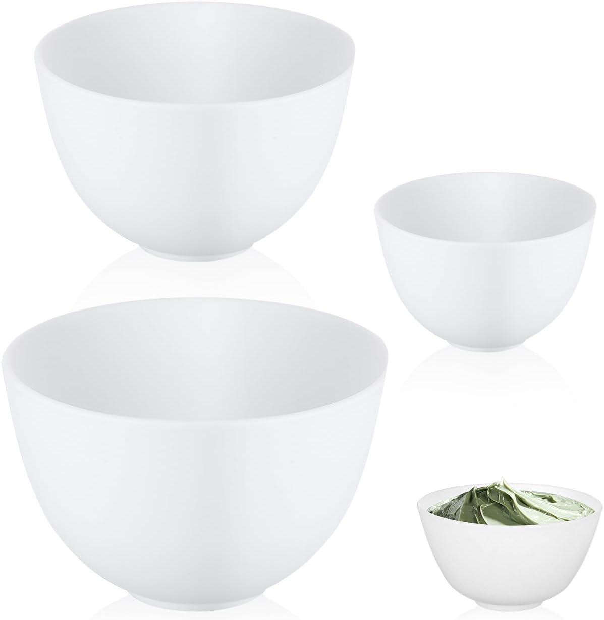 Conjunto de 3 Tigelas de Silic - Face Mask Silicone avaliação e preço