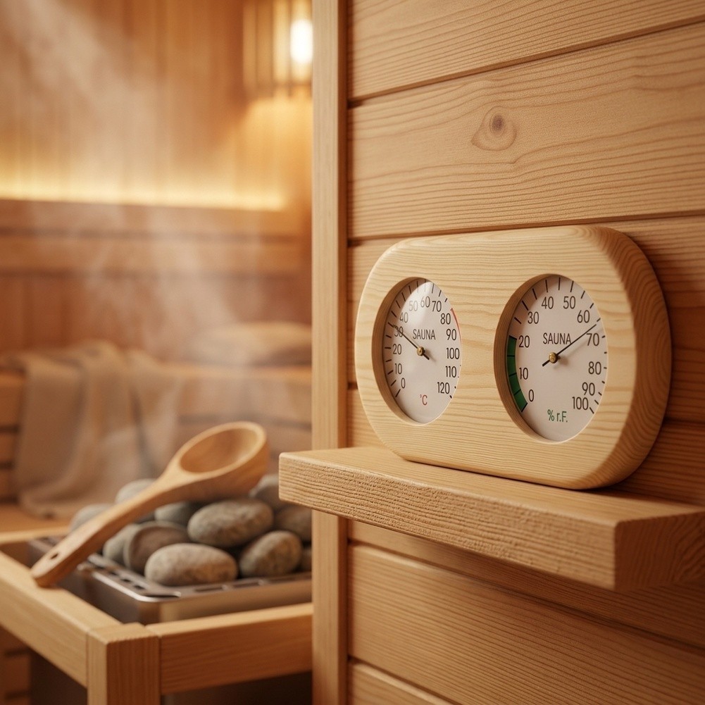 Medidor de umidade e temperatu - Spa Wellness Center avaliação e preço