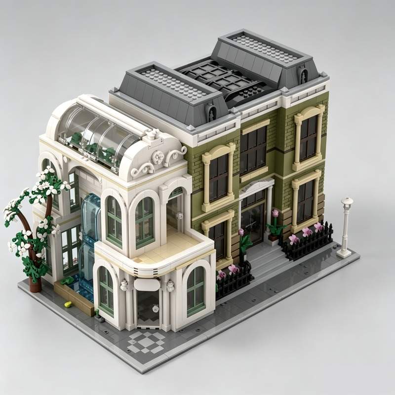 3213 Peças Modelo de Construçã - Spa Wellness Center avaliação e preço