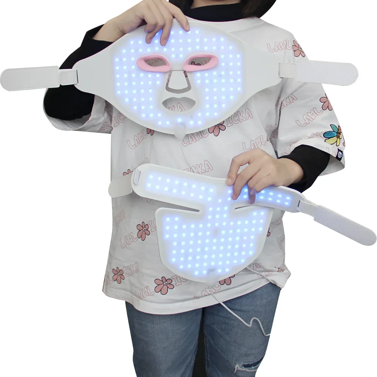 Máscara de Terapia com Luz LED - Face Mask Silicone avaliação e preço