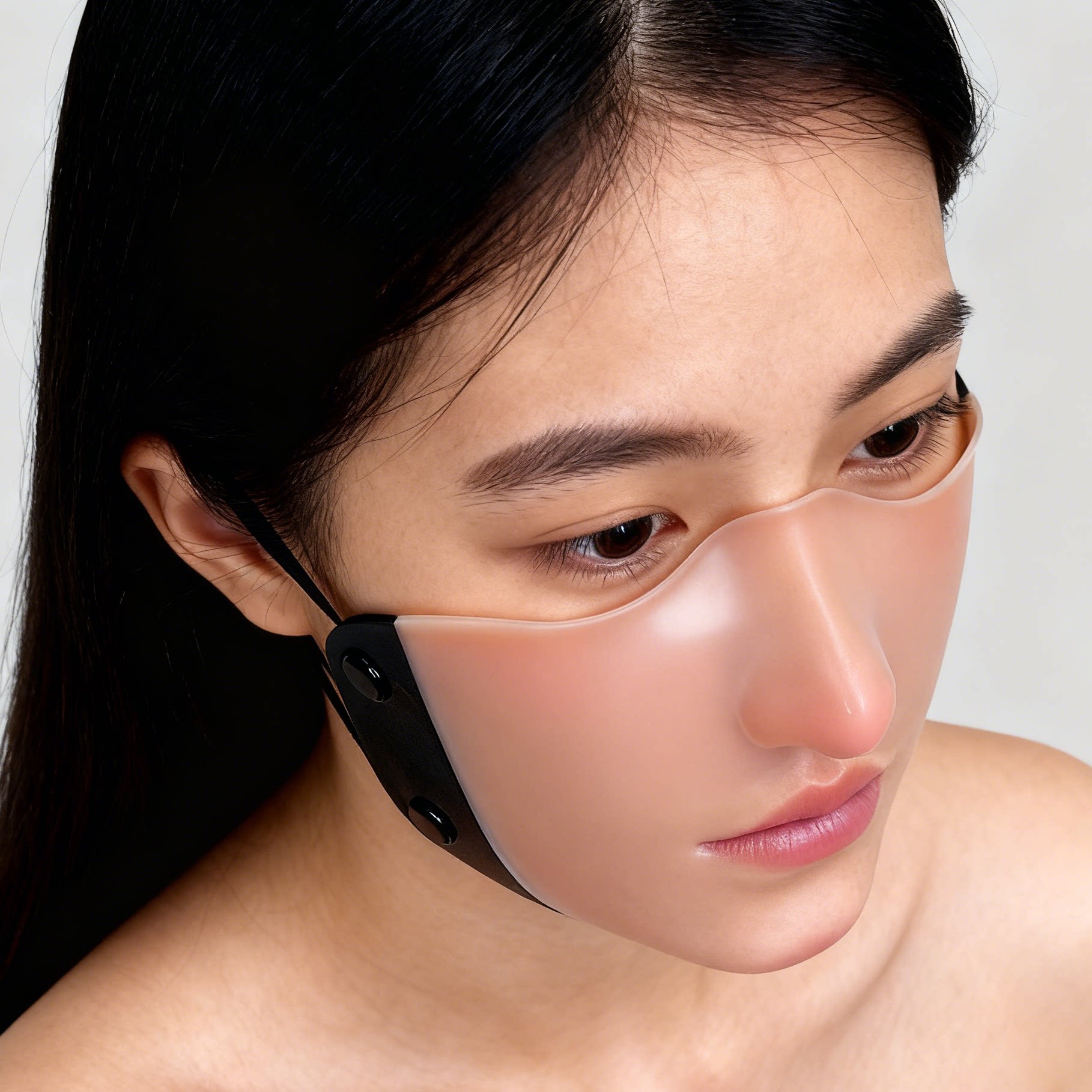 Máscara facial de silicone, má - Face Mask Silicone avaliação e preço