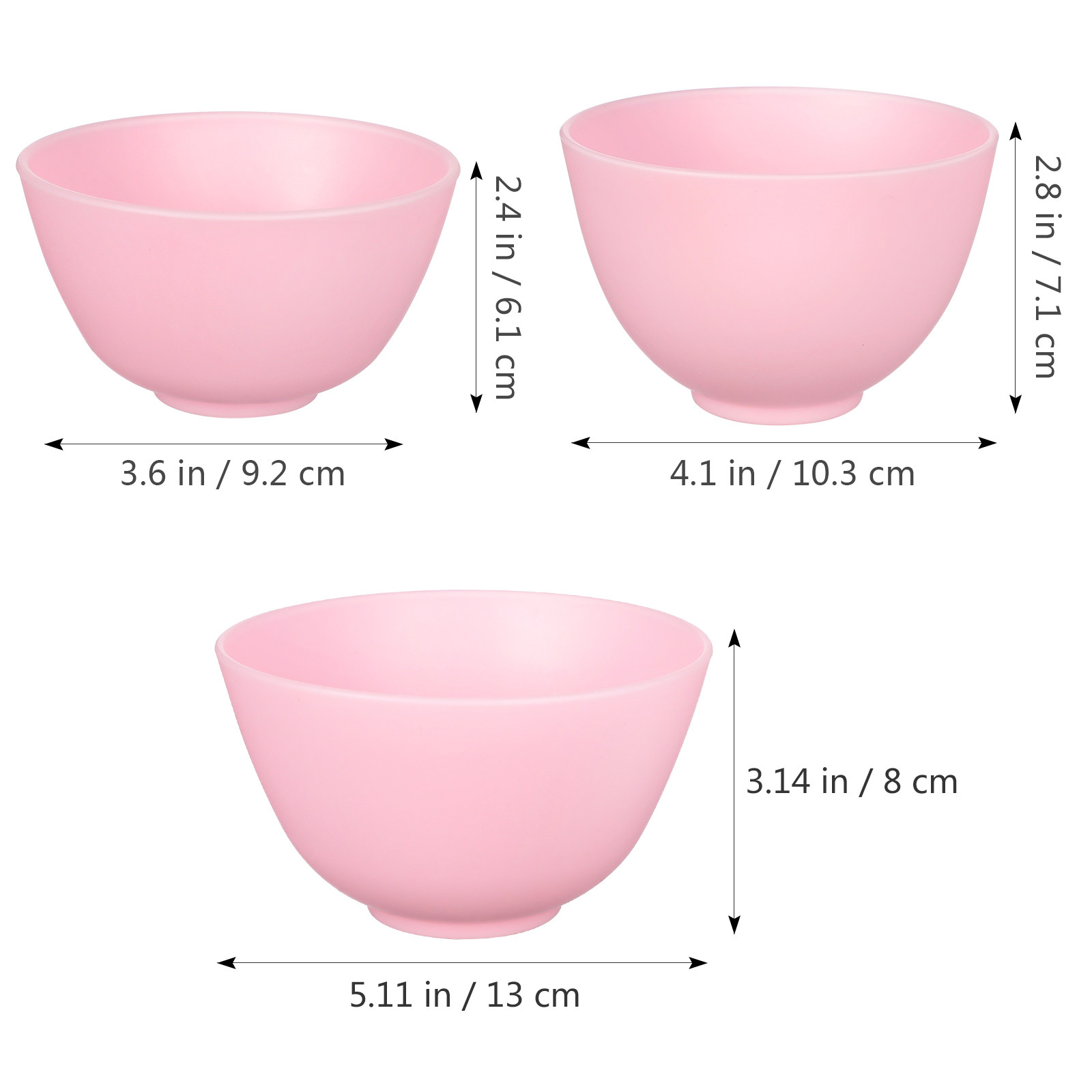Conjunto de 3 Tigelas de Silic - Face Mask Silicone avaliação e preço