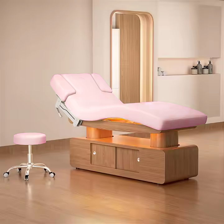 Luxo 3/4 motores rosa cama de  - Spa Wellness Beauty avaliação e preço